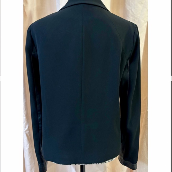 Diane Von Furstenberg Mixed-Media Jacket - Picture 3 of 5